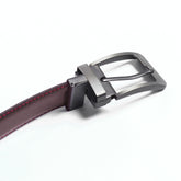 Eclipse Reversible Elegance Leather Beltleather beltGarderobe Clothing